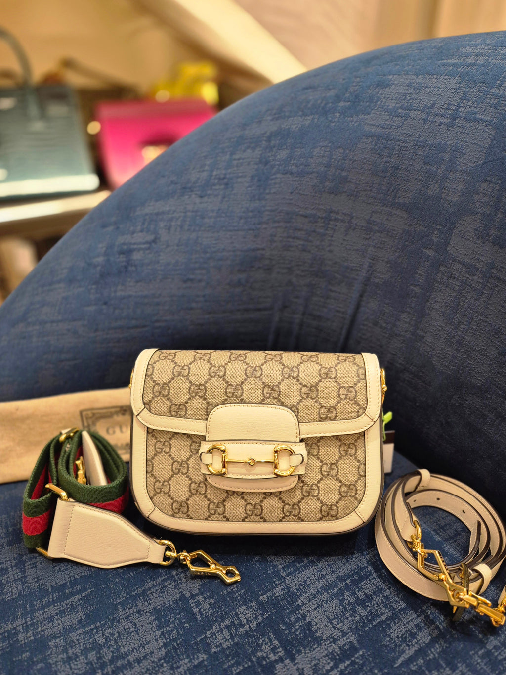 Gucci Mini Horsebit Monogram