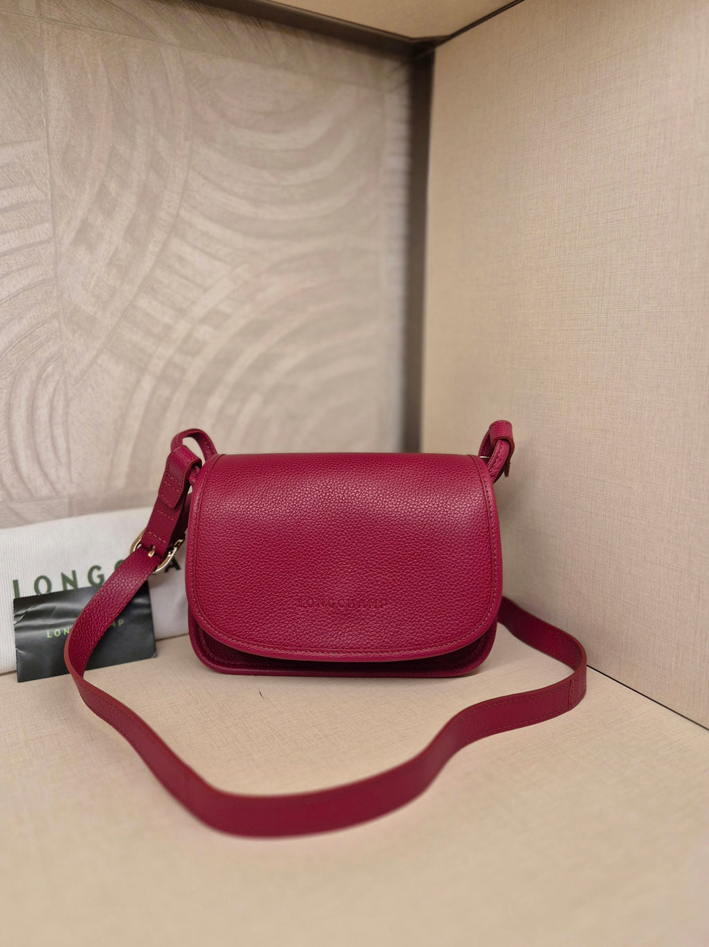Longchamp Crossbody Red