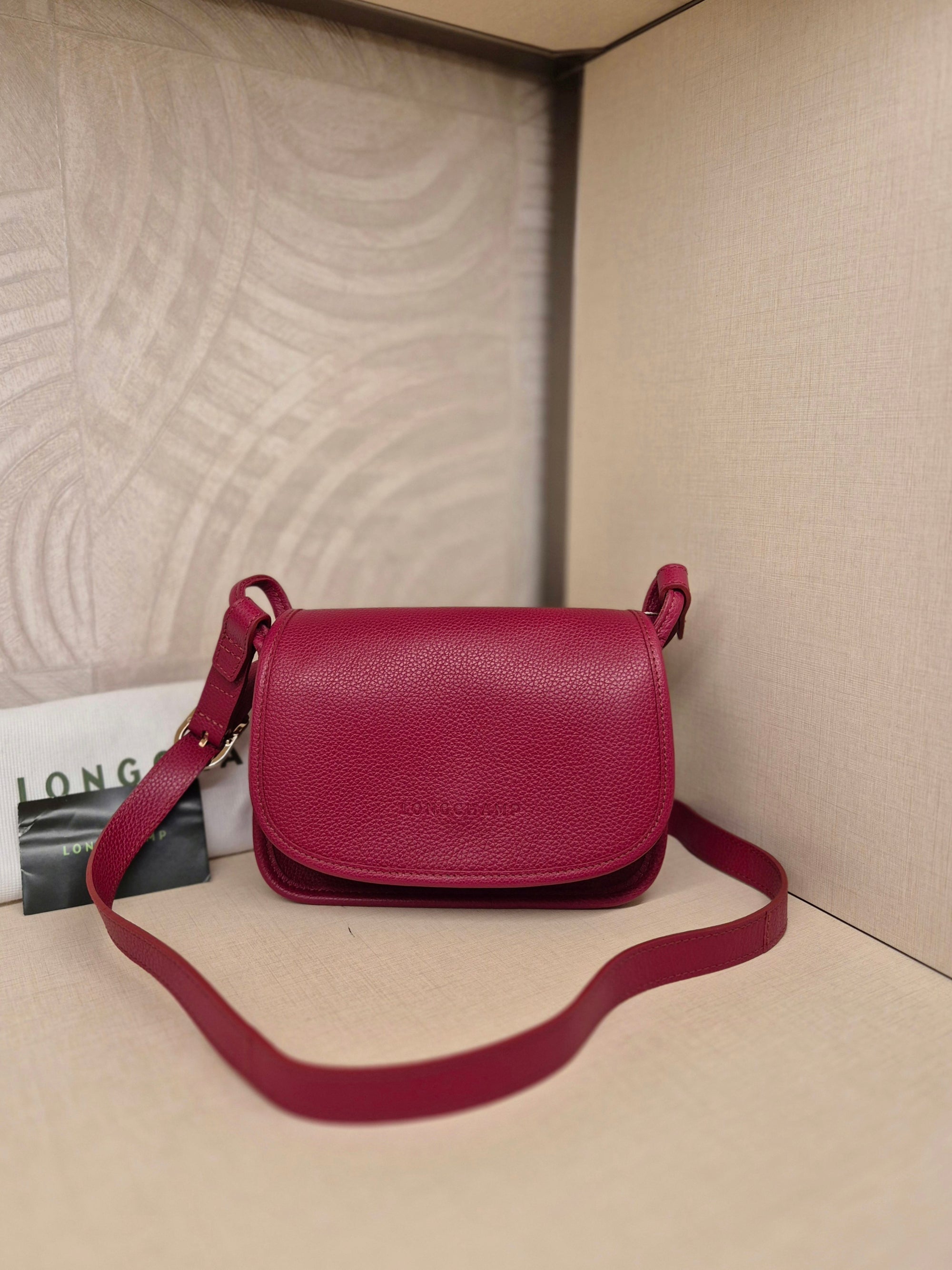 Longchamp Crossbody Red