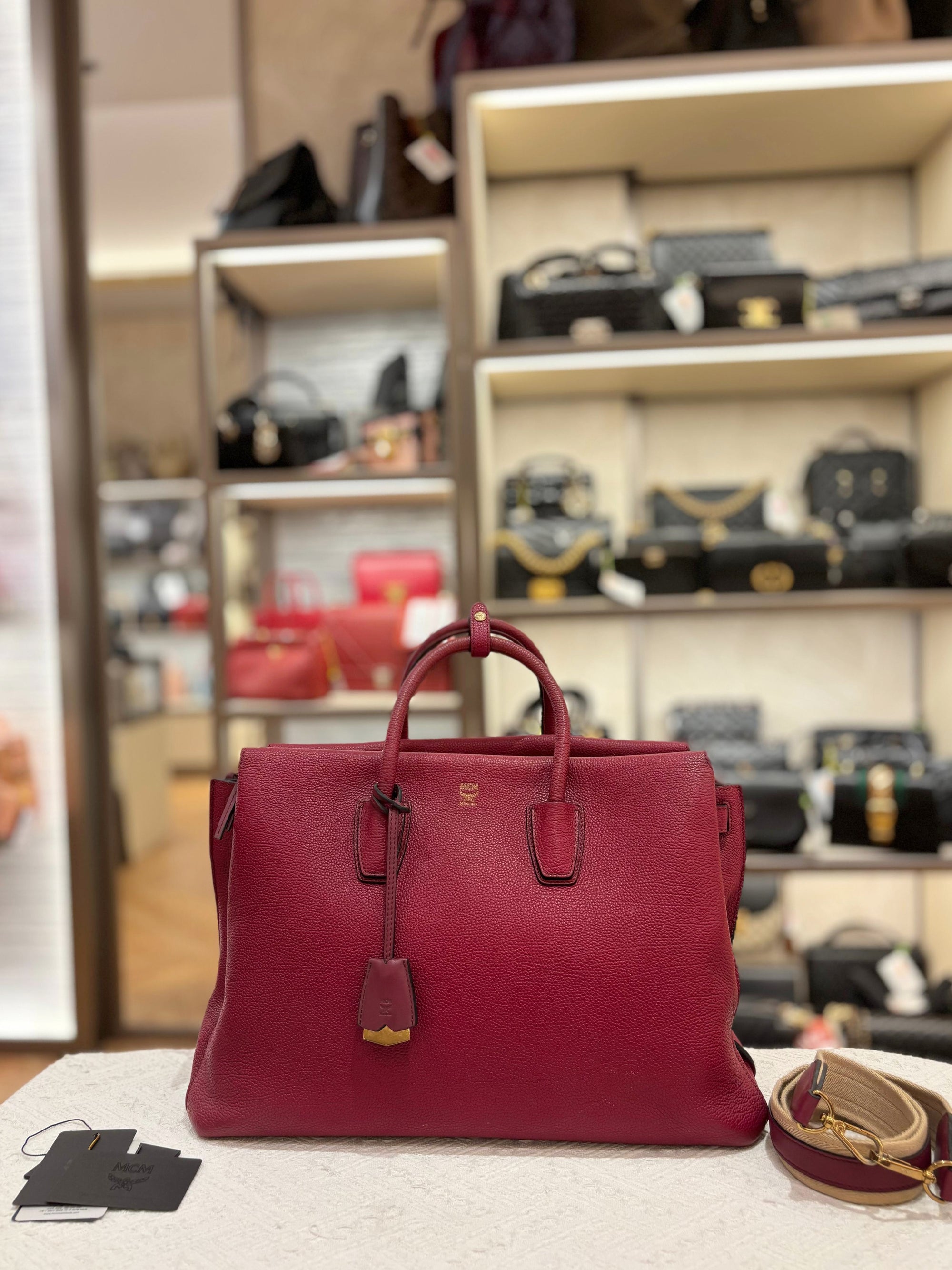 MCM Mila Large Magenta