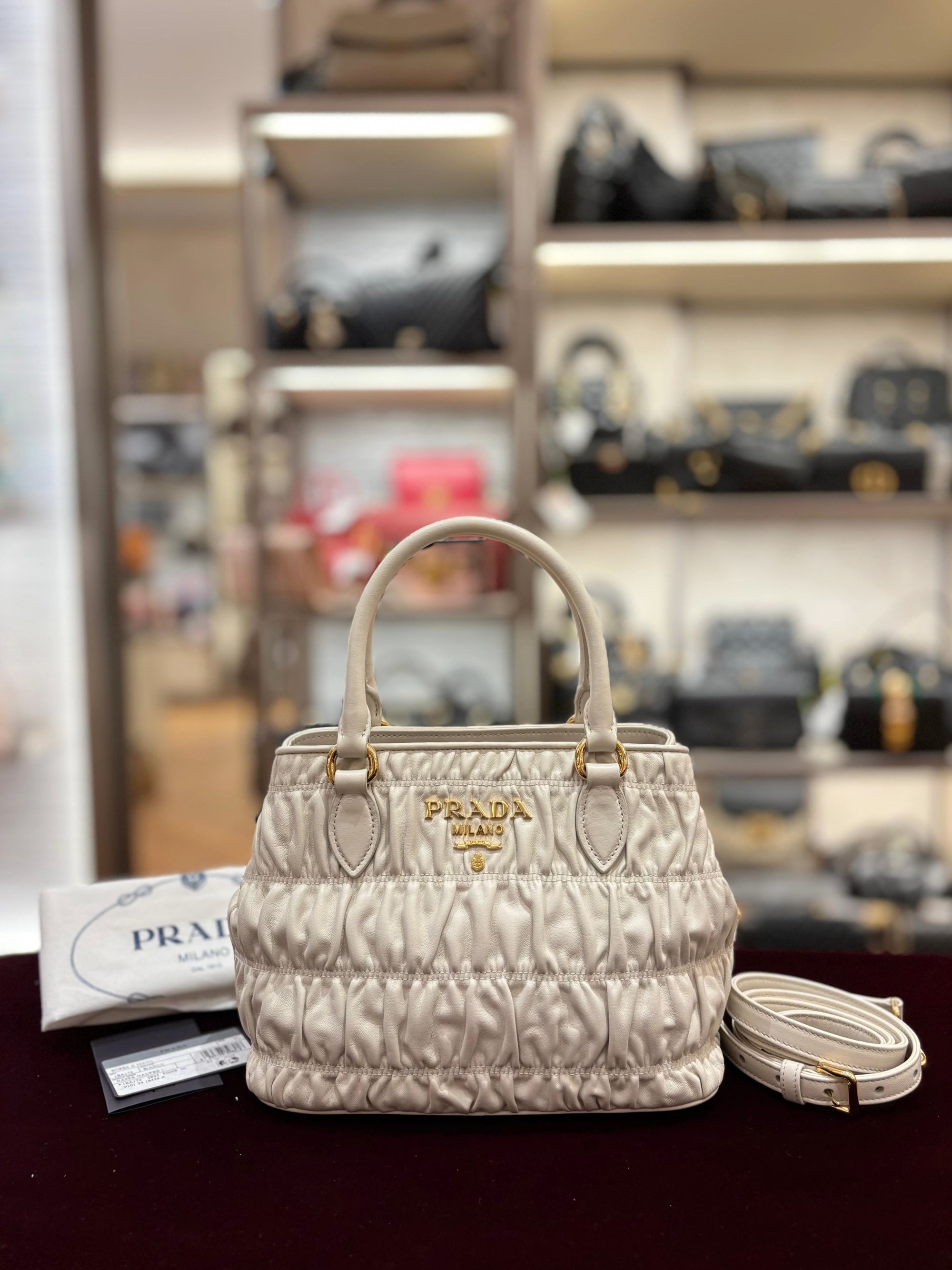 Prada Gaufree White