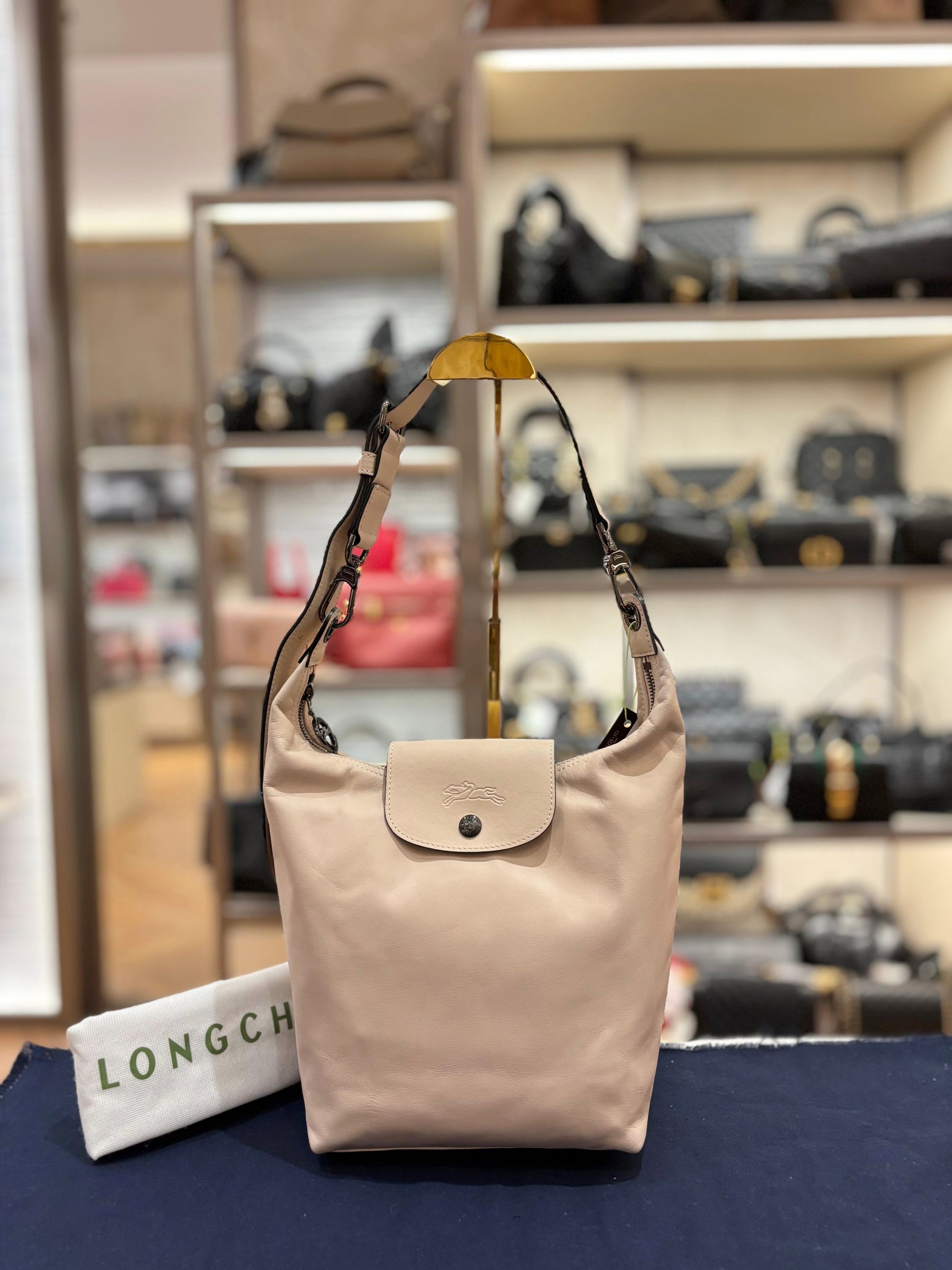 Longchamp Hobo Le Pliage Pink