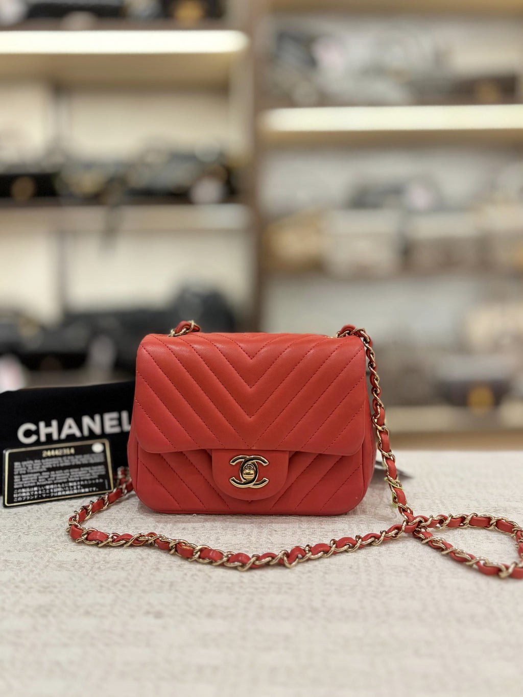 Chanel Mini Flap Chevron