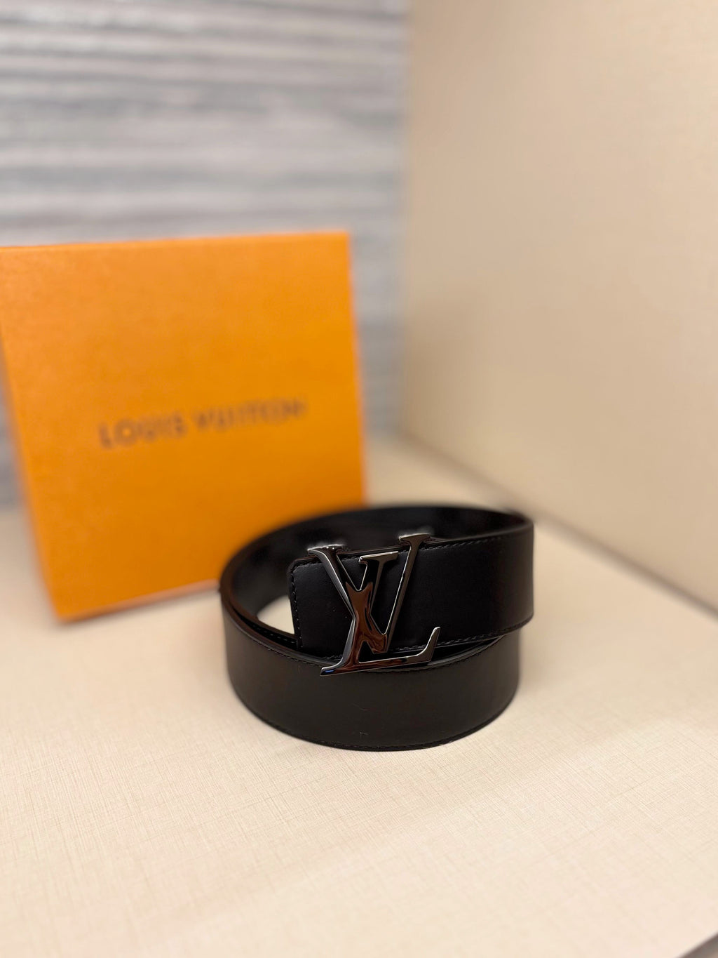 Louis Vuitton Belt Reversible Damier Graphite