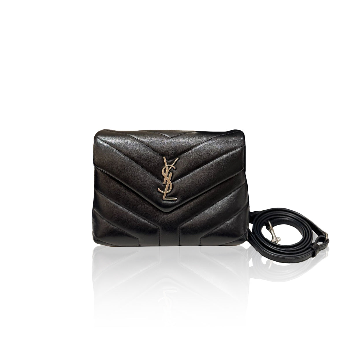 YSL Toy Loulou Black SHW
