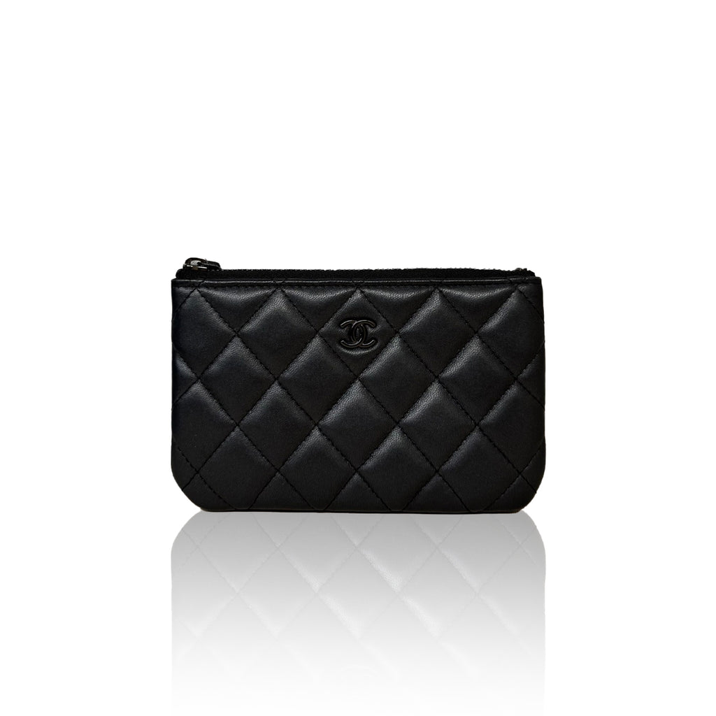 Chanel O Case Mini So Black