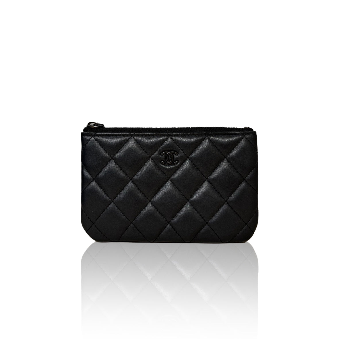 Chanel O Case Mini So Black