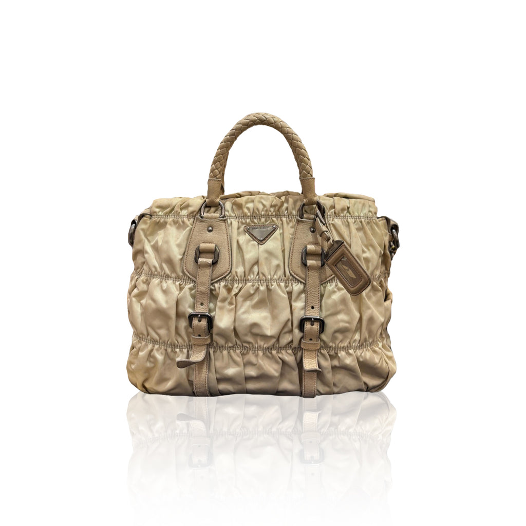 Prada Gaufree Ivory