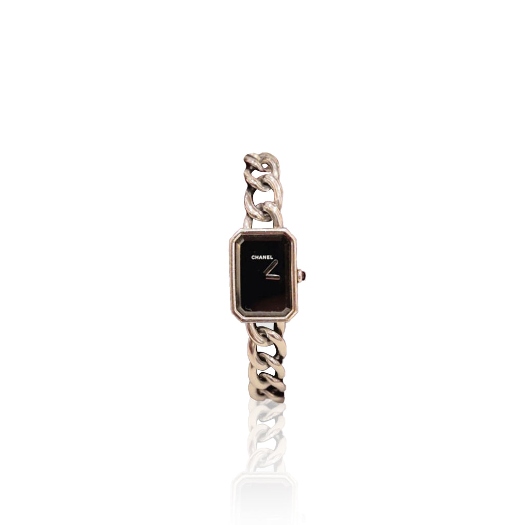 Chanel Premier Chain Silver Dial Black