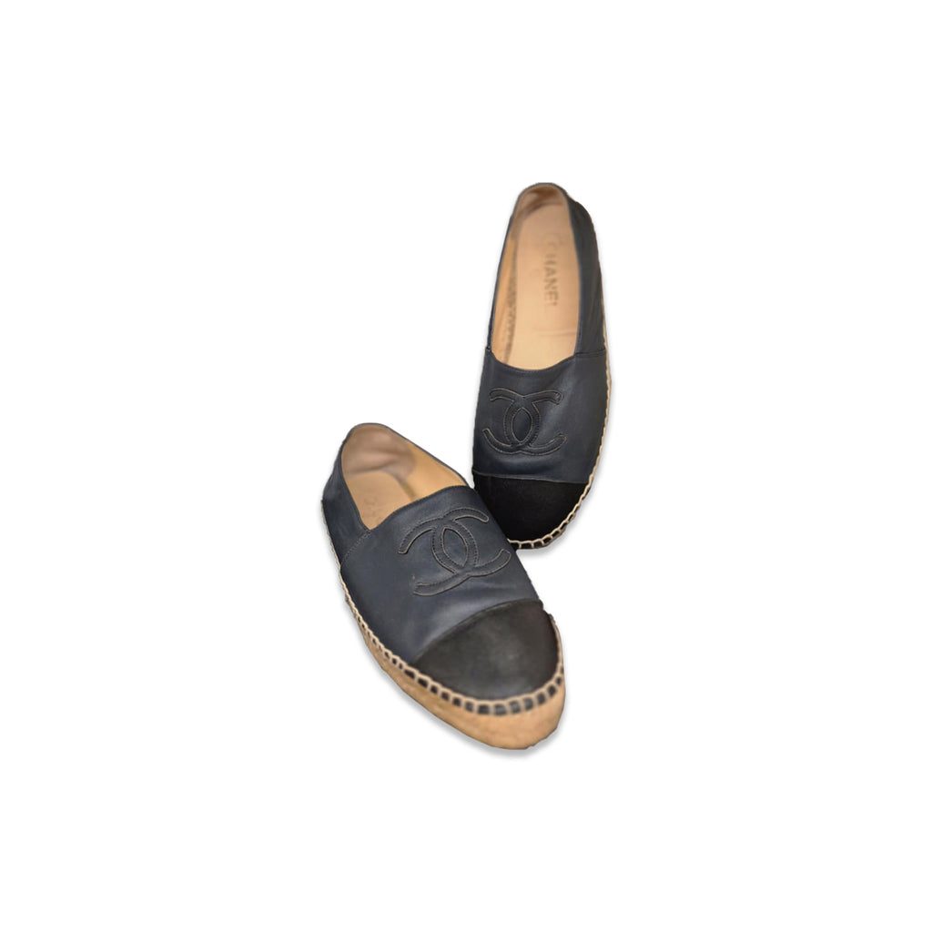 Chanel Espadrile Navy