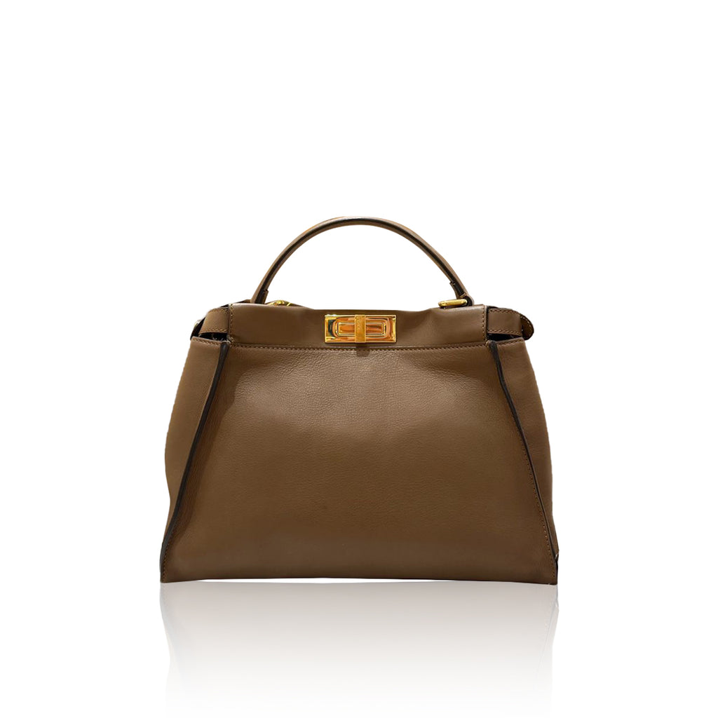 Fendi Peekaboo Medium Brown