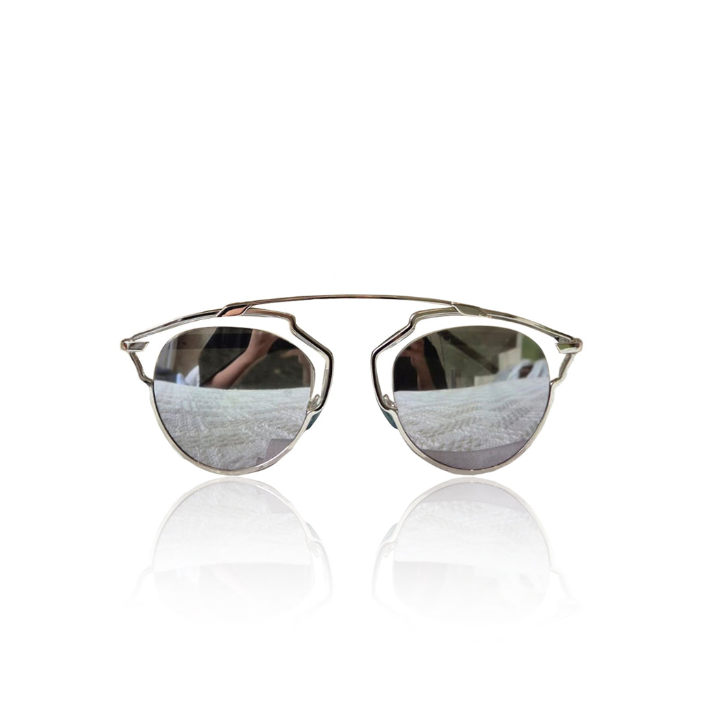 Dior So Real Sunglasses Silver