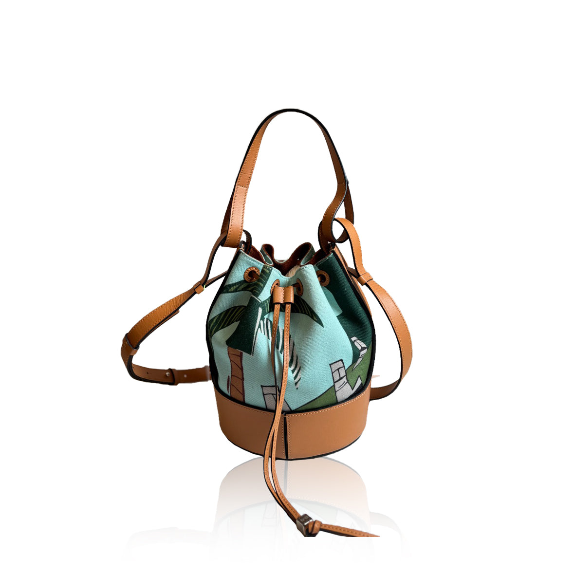Loewe Baloon Bucket Canvas Multicolor