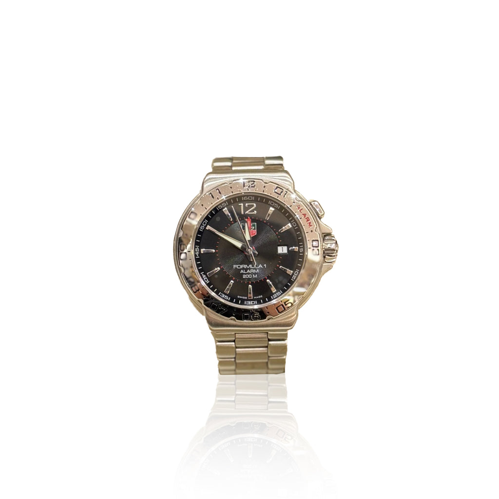 Tag Heuer Formula 1 Chain Silver Dial Black