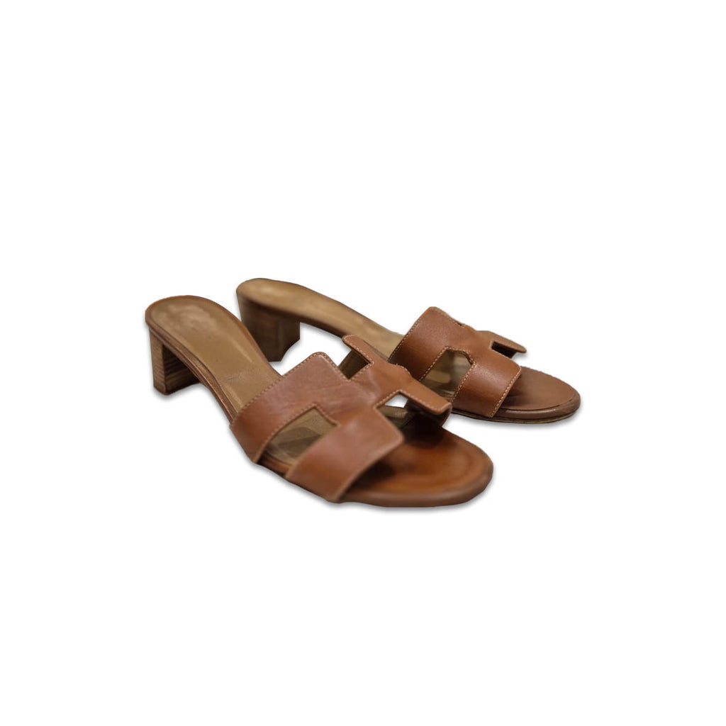 Hermes Oasis Sandals Heels