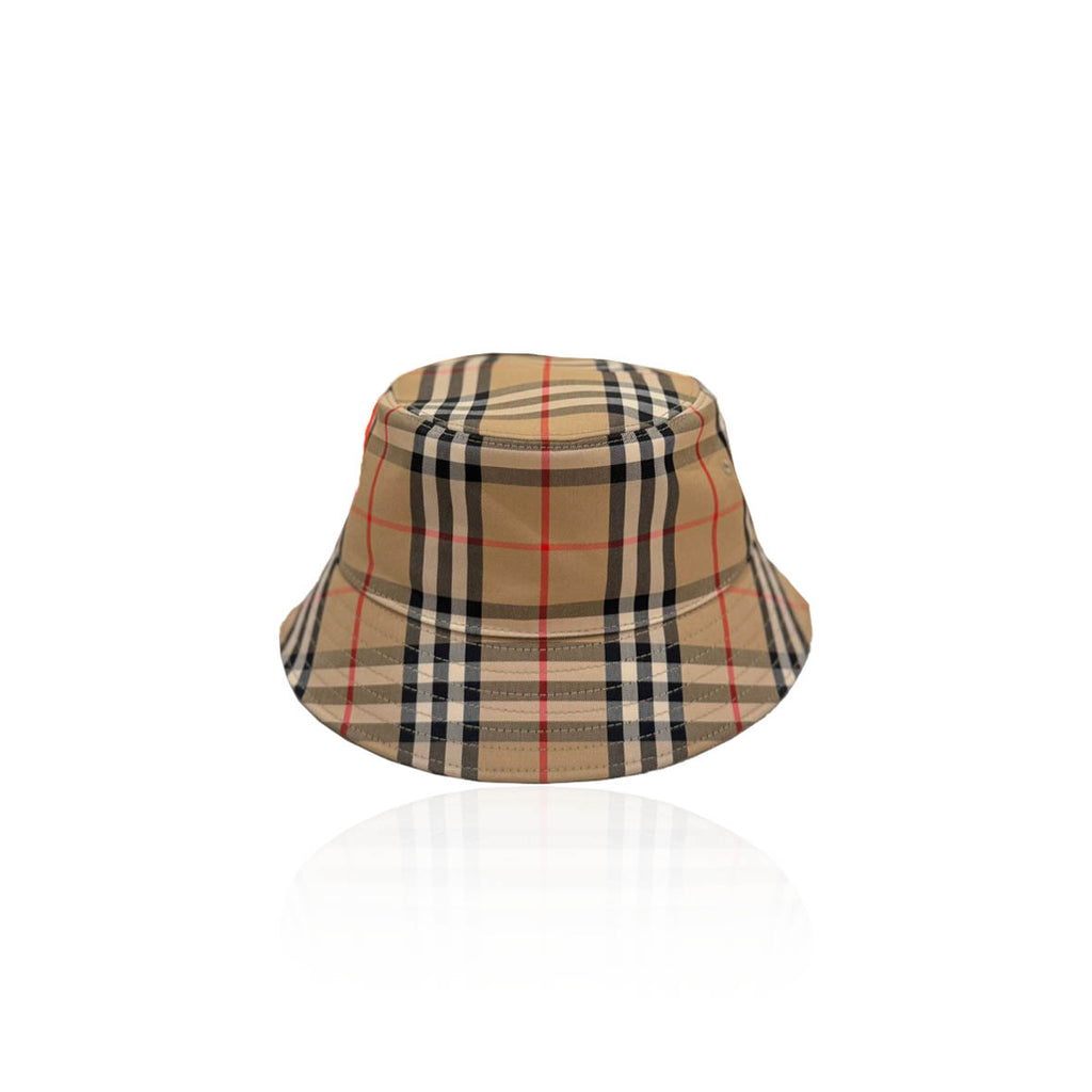 Burberry Hat Check Bucket