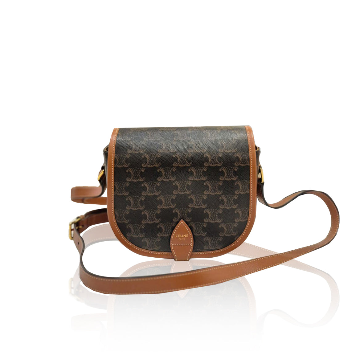 Celine Folco Triomph Tan