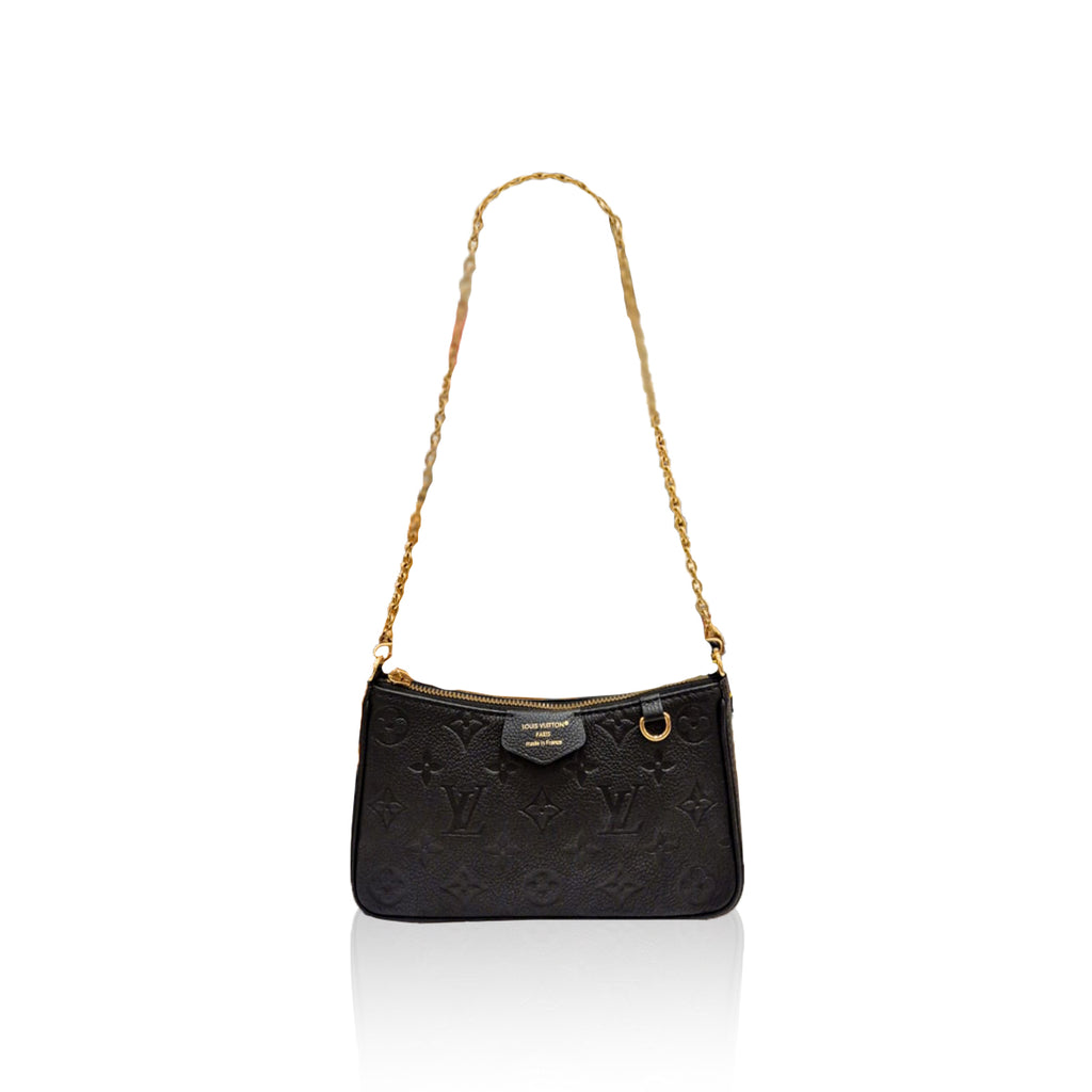 Louis Vuitton Easy Poch on Strap Emp Black