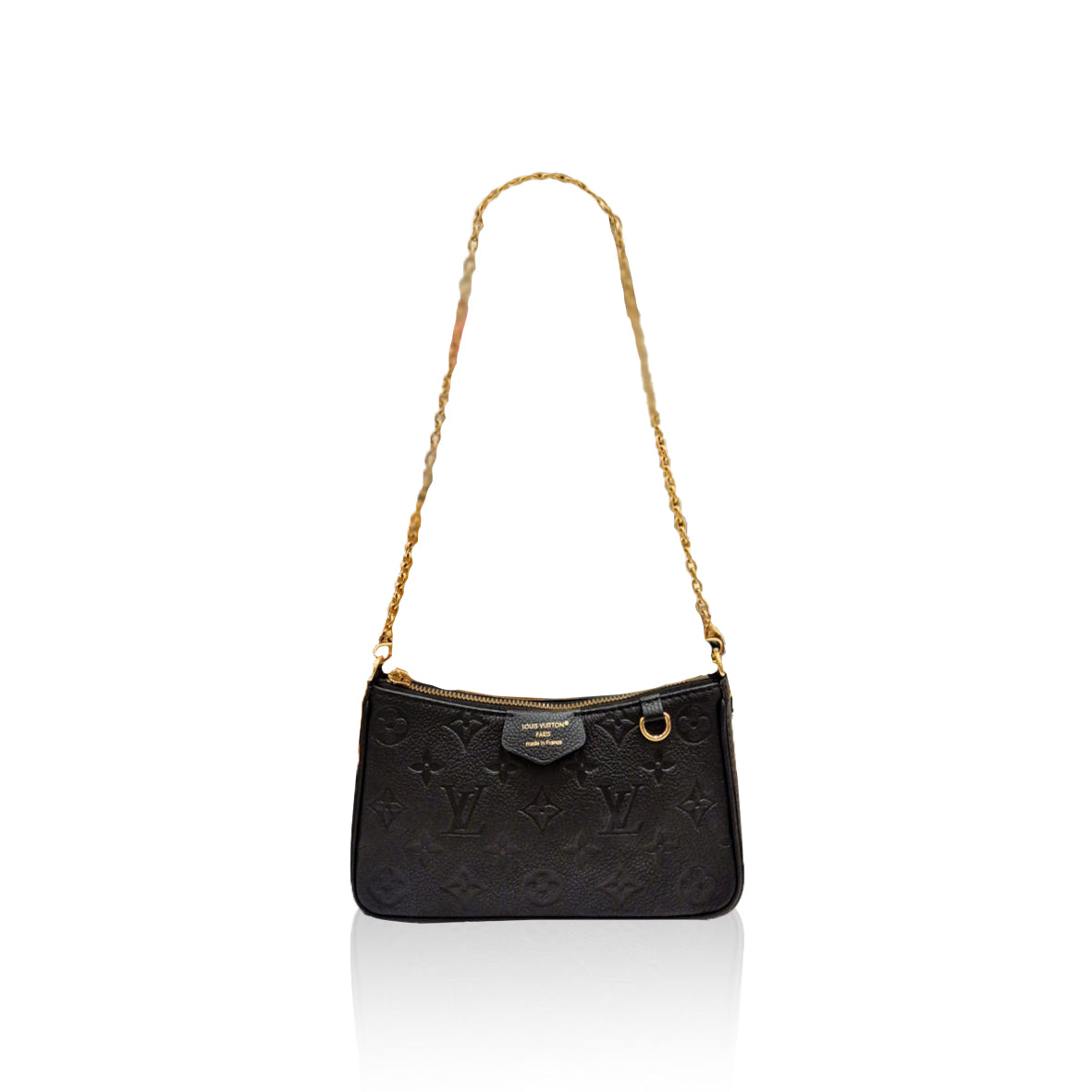 Louis Vuitton Easy Poch on Strap Emp Black