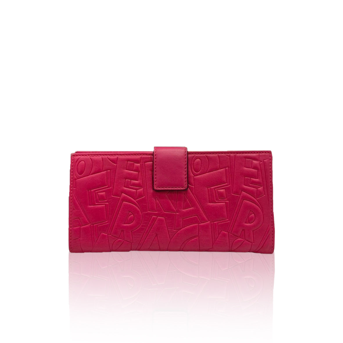 Salvatore Ferragamo Long Wallet Embossed