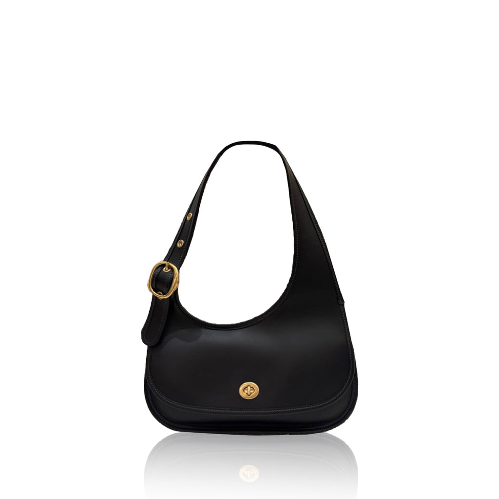 Coach Cashin Carry Crescent Black