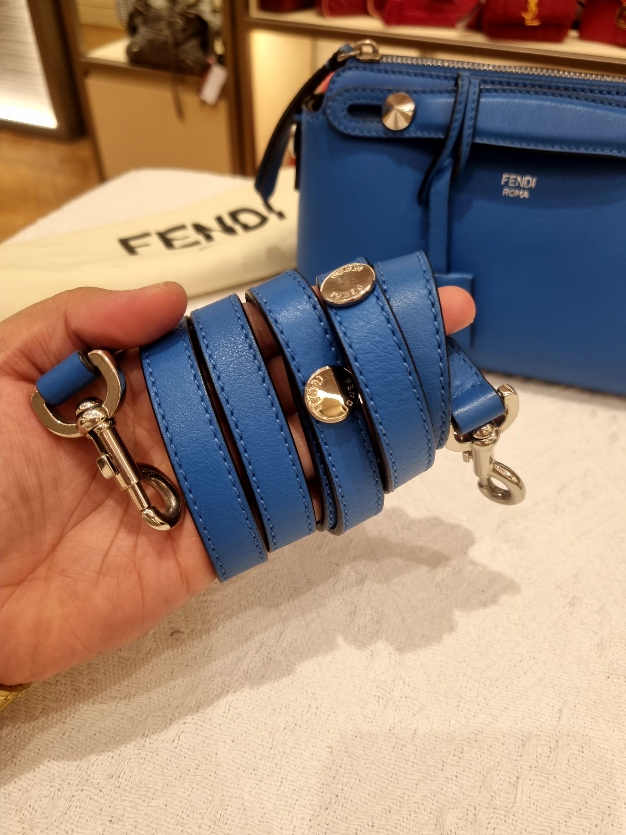 Fendi Mini BTW Blue