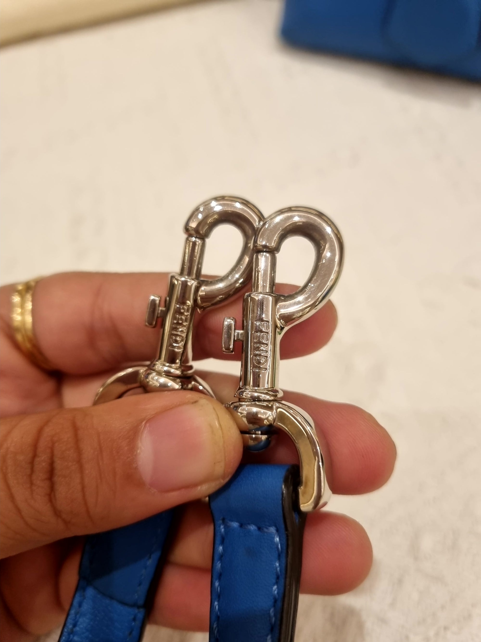 Fendi Mini BTW Blue