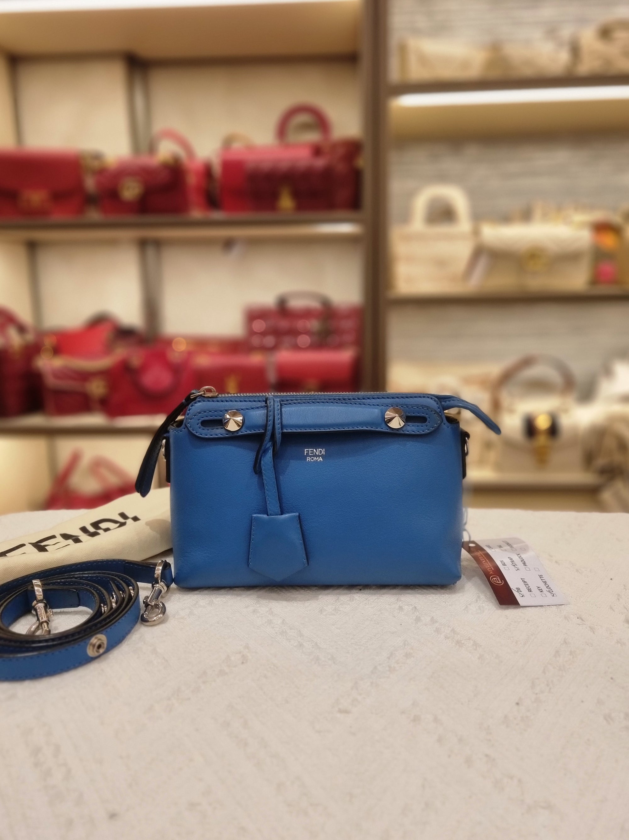 Fendi Mini BTW Blue