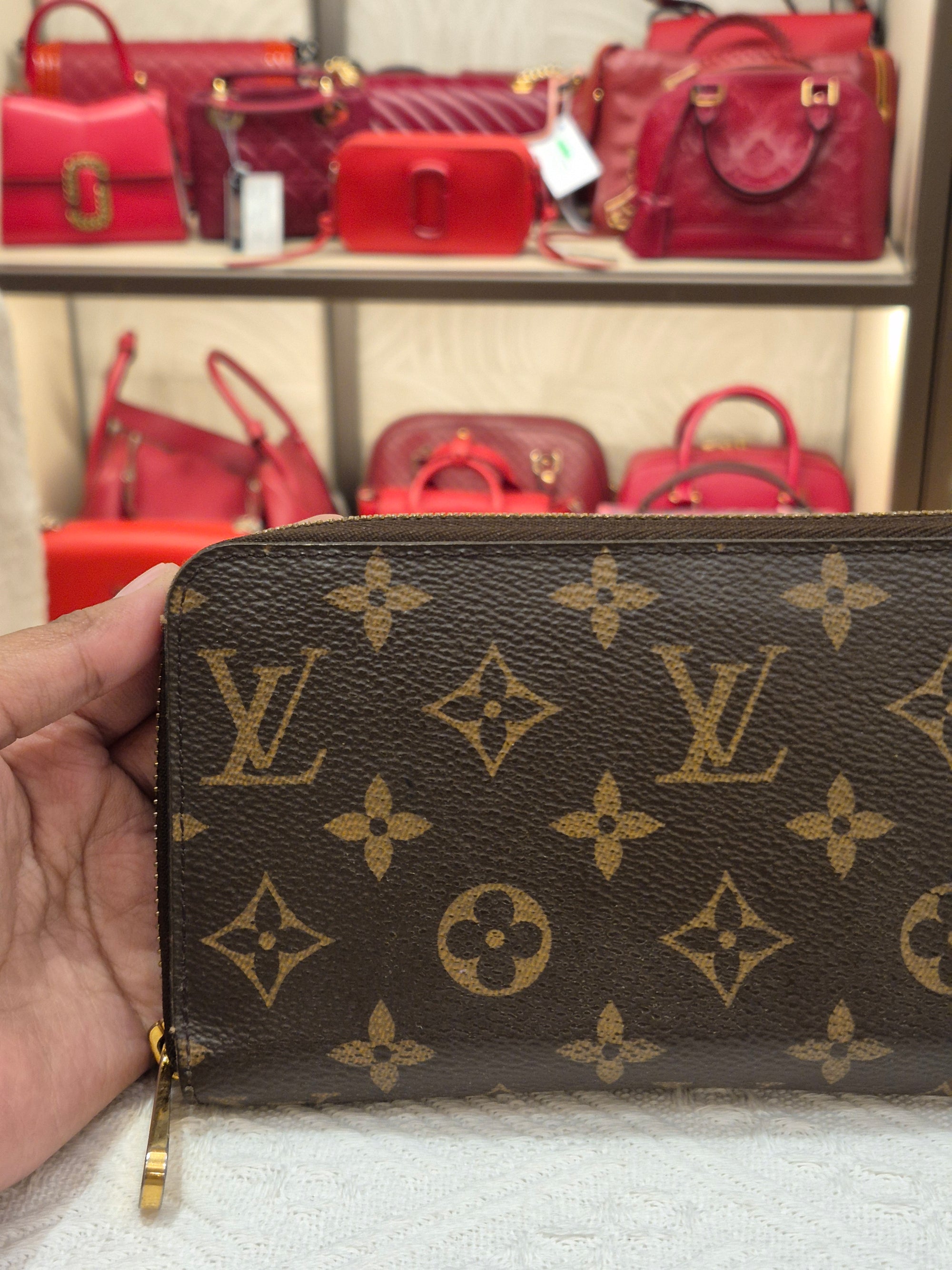 Louis Vuitton Zipper Long Wallet Monogram
