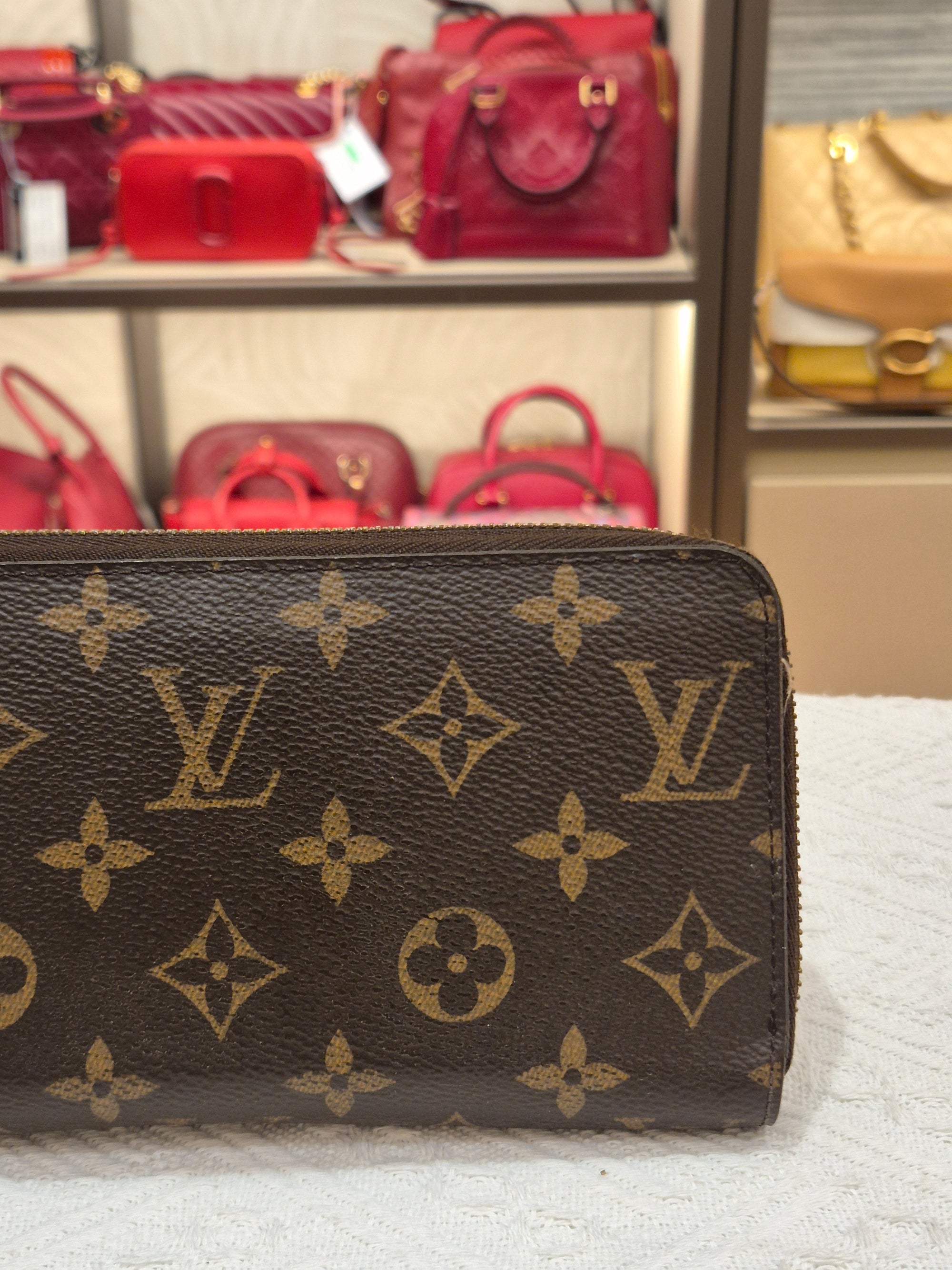 Louis Vuitton Zipper Long Wallet Monogram