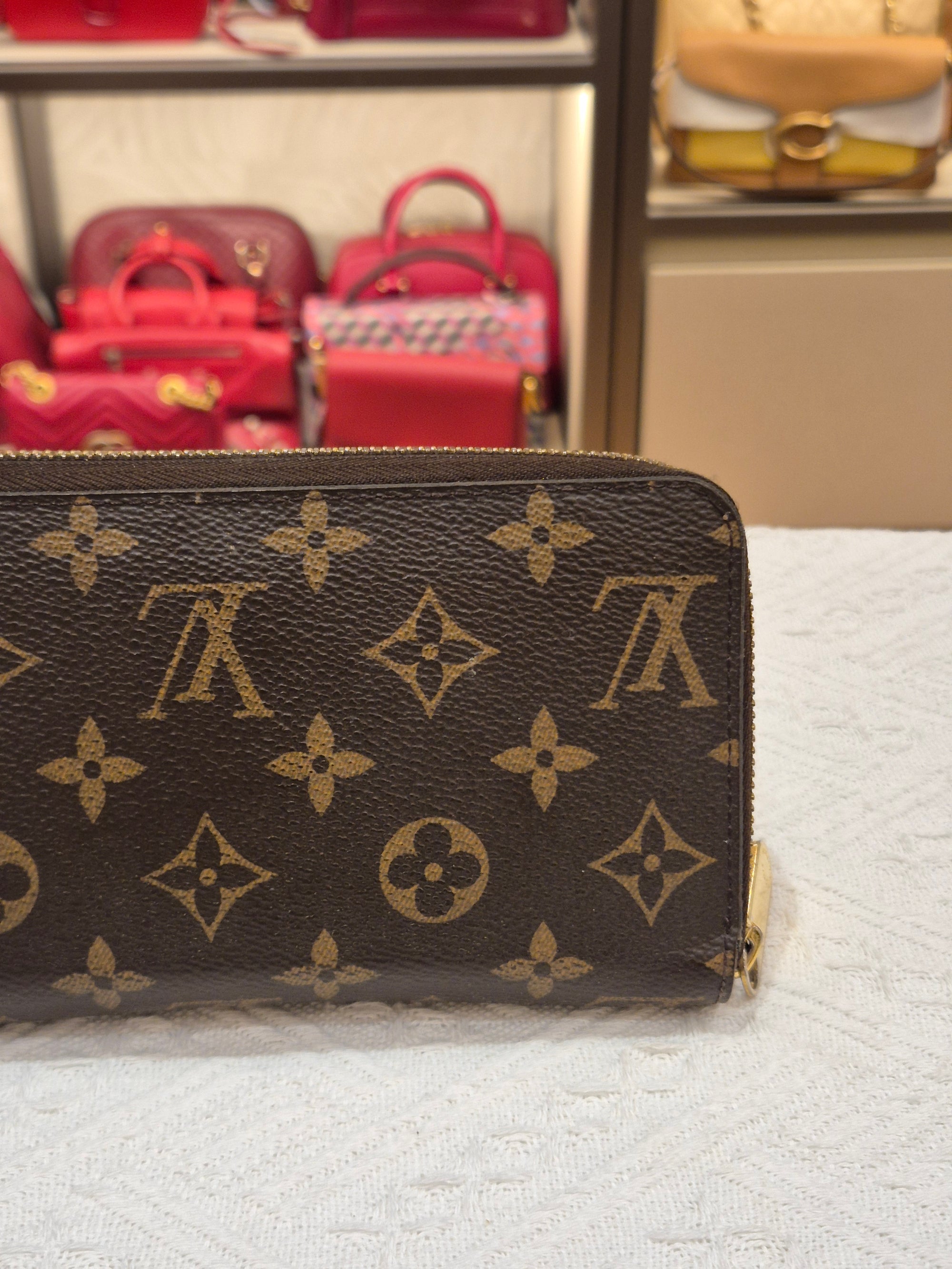 Louis Vuitton Zipper Long Wallet Monogram