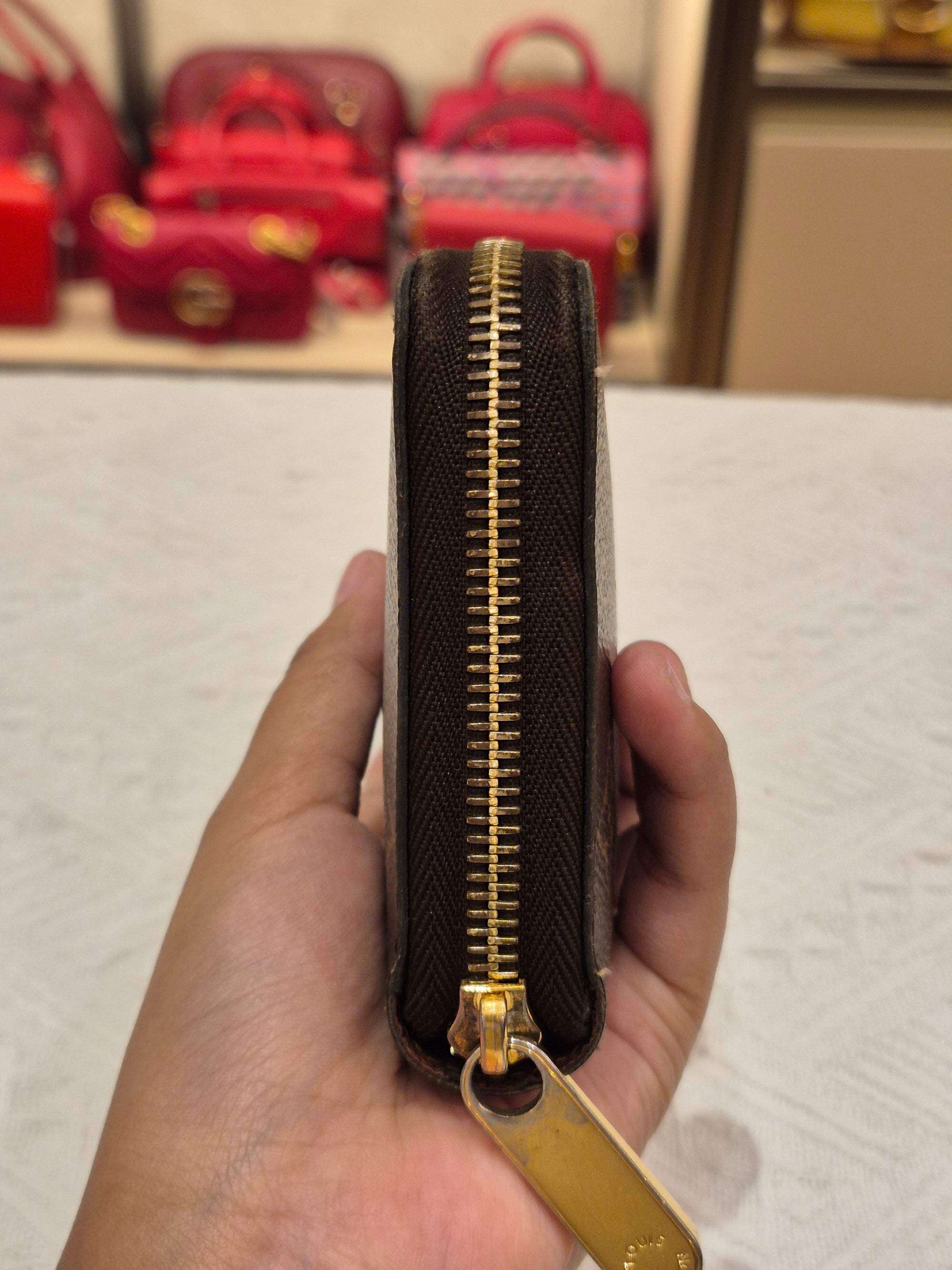 Louis Vuitton Zipper Long Wallet Monogram