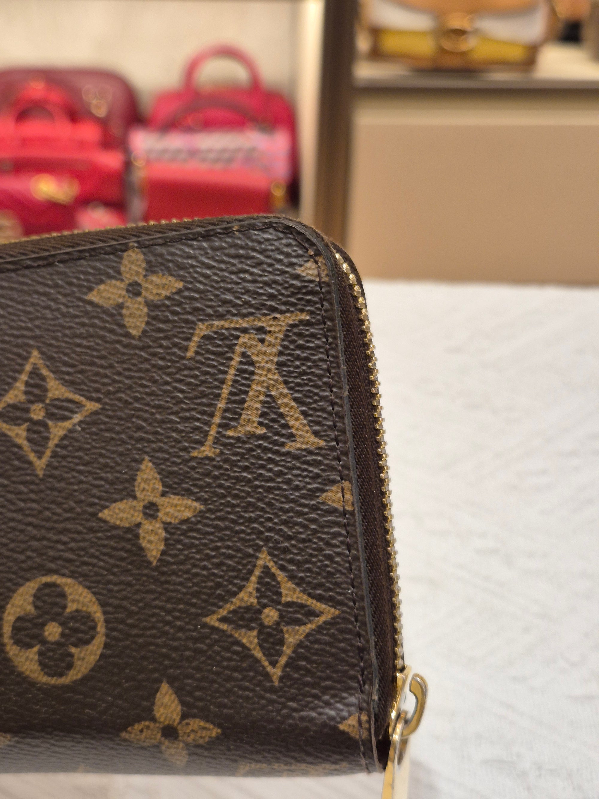 Louis Vuitton Zipper Long Wallet Monogram