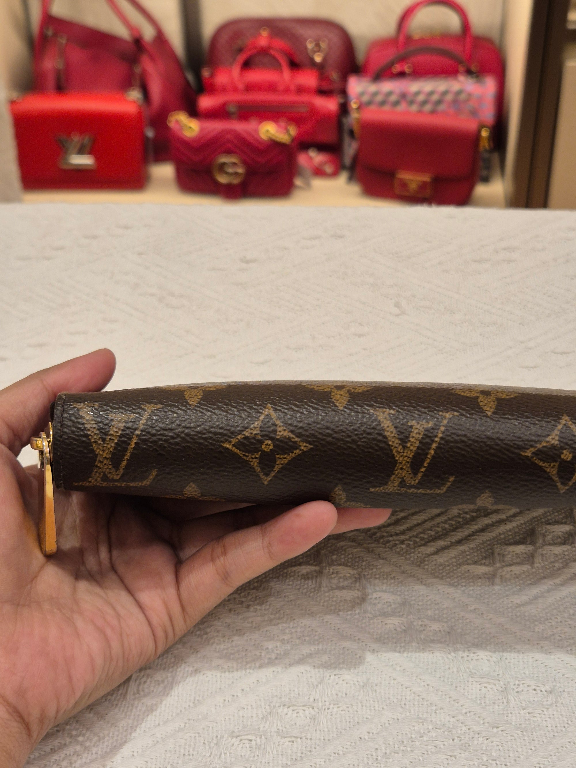 Louis Vuitton Zipper Long Wallet Monogram