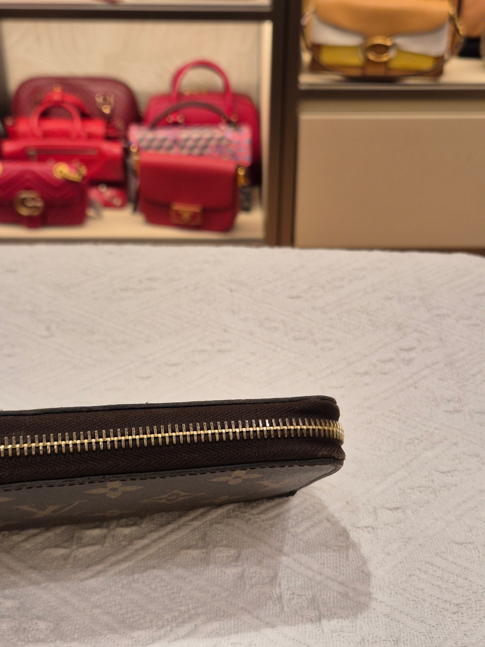 Louis Vuitton Zipper Long Wallet Monogram