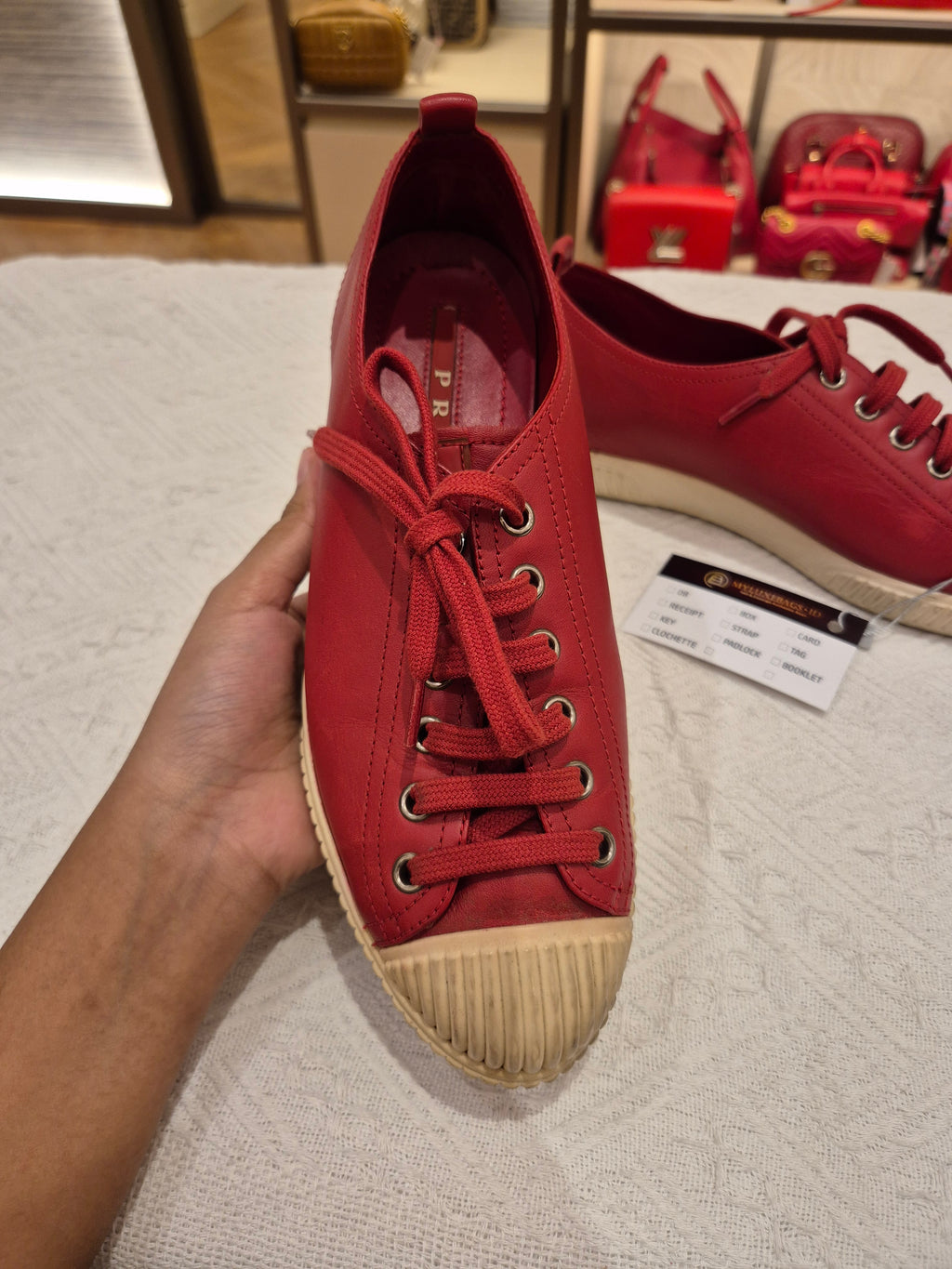 Prada Sneakers Red