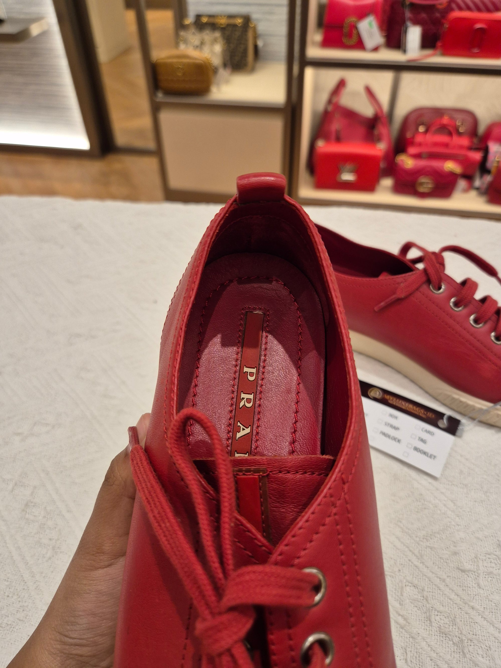 Prada Sneakers Red