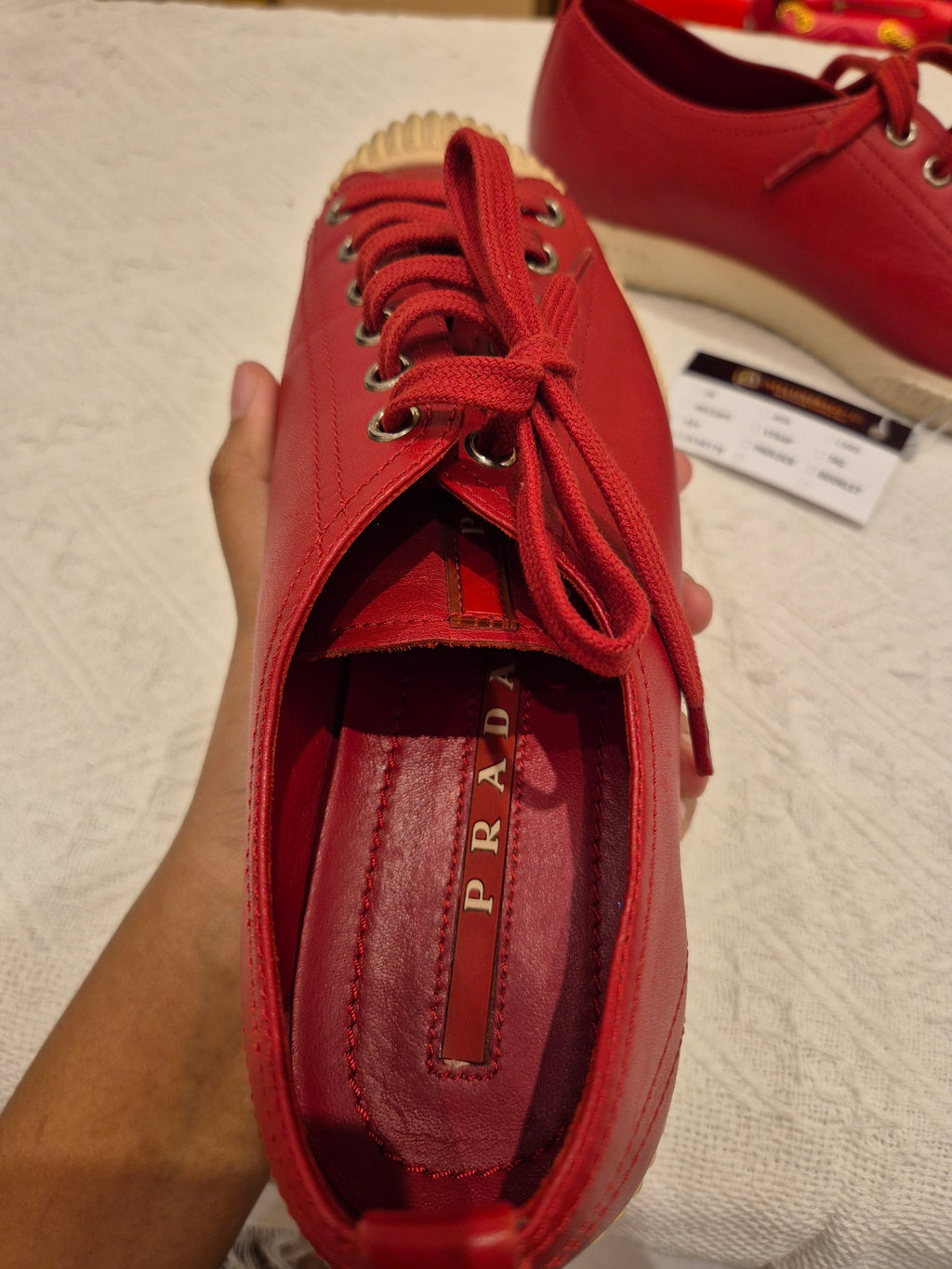 Prada Sneakers Red