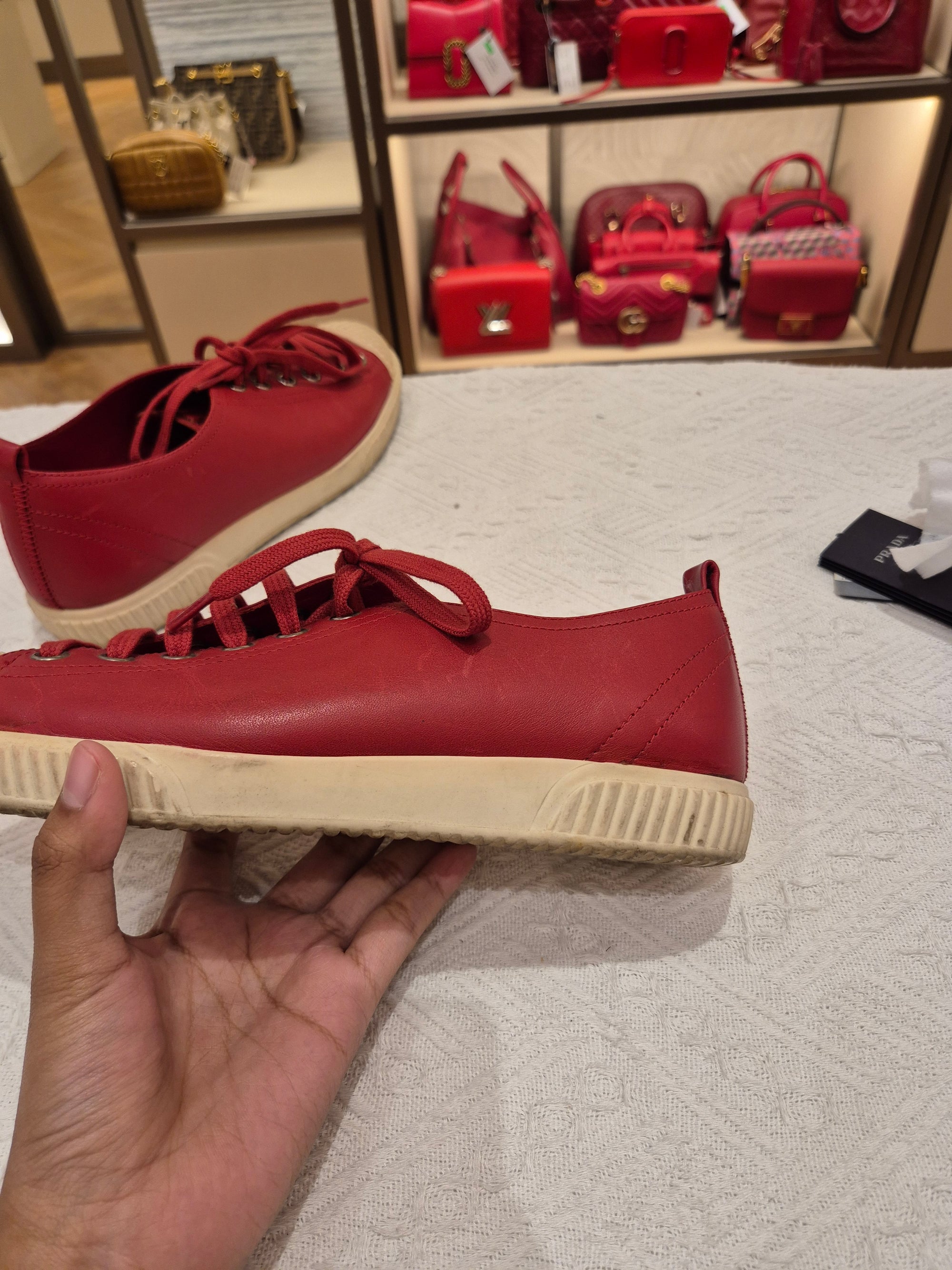 Prada Sneakers Red