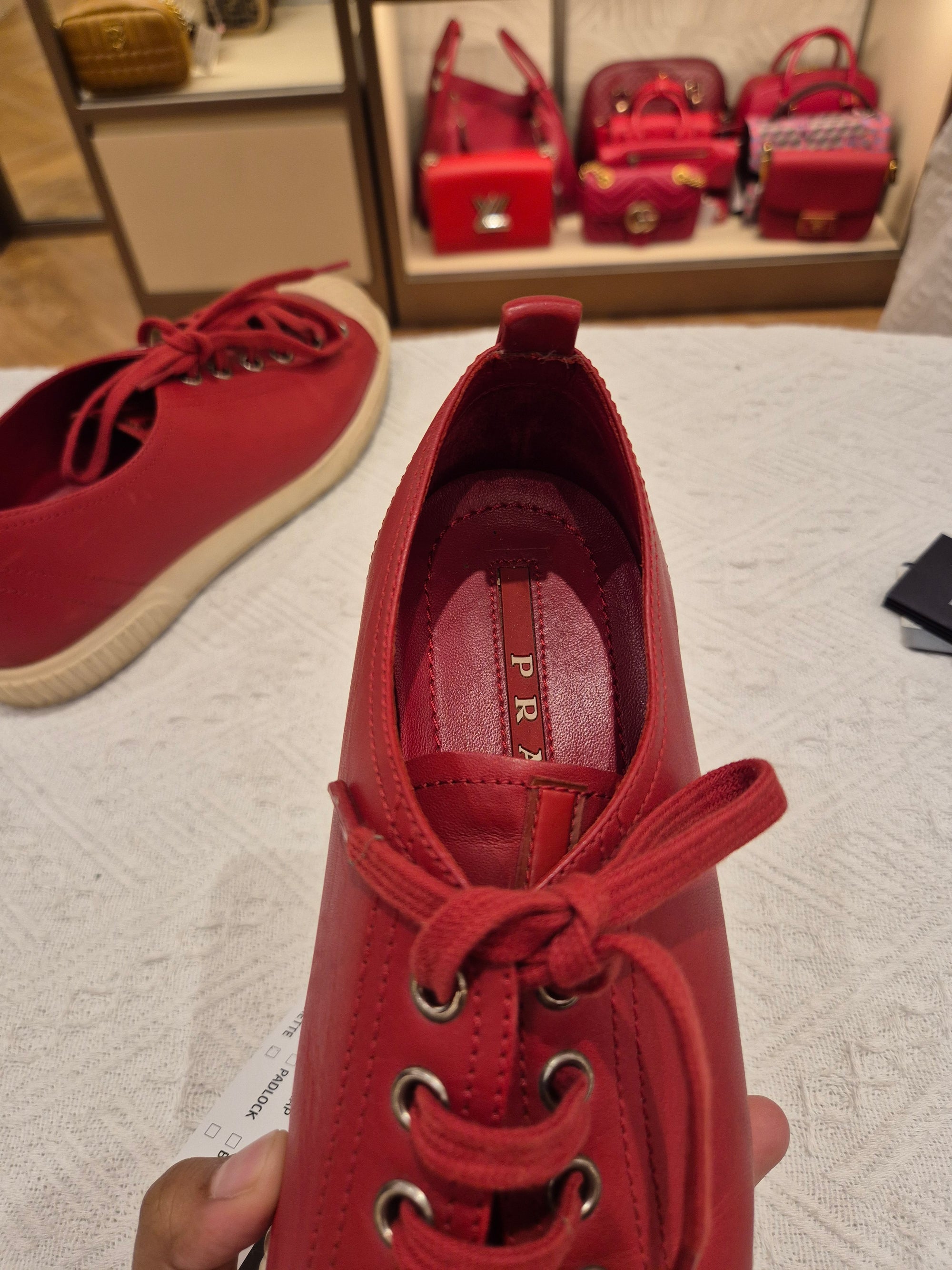 Prada Sneakers Red