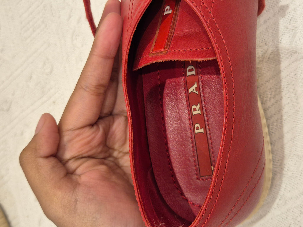 Prada Sneakers Red