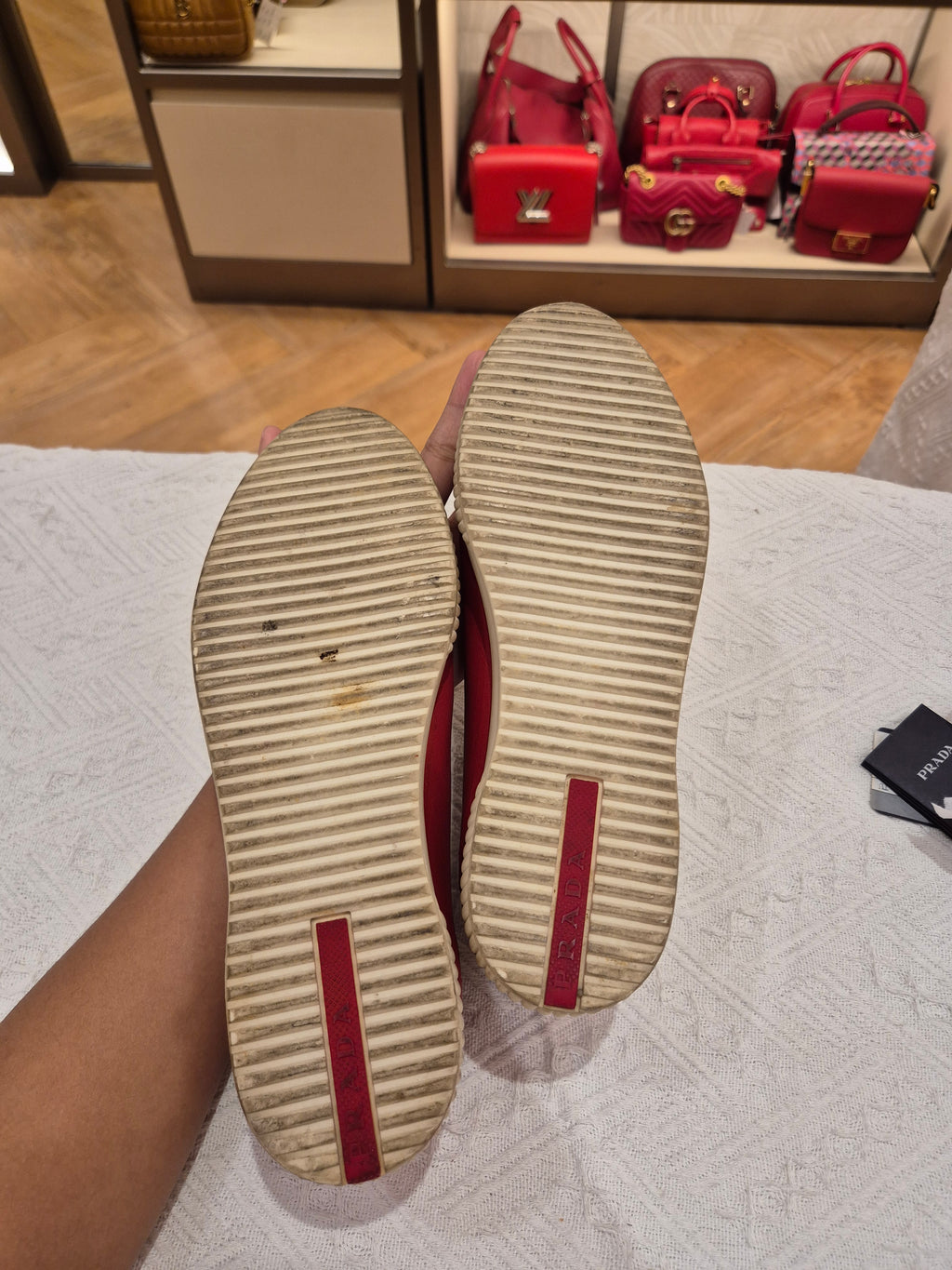 Prada Sneakers Red