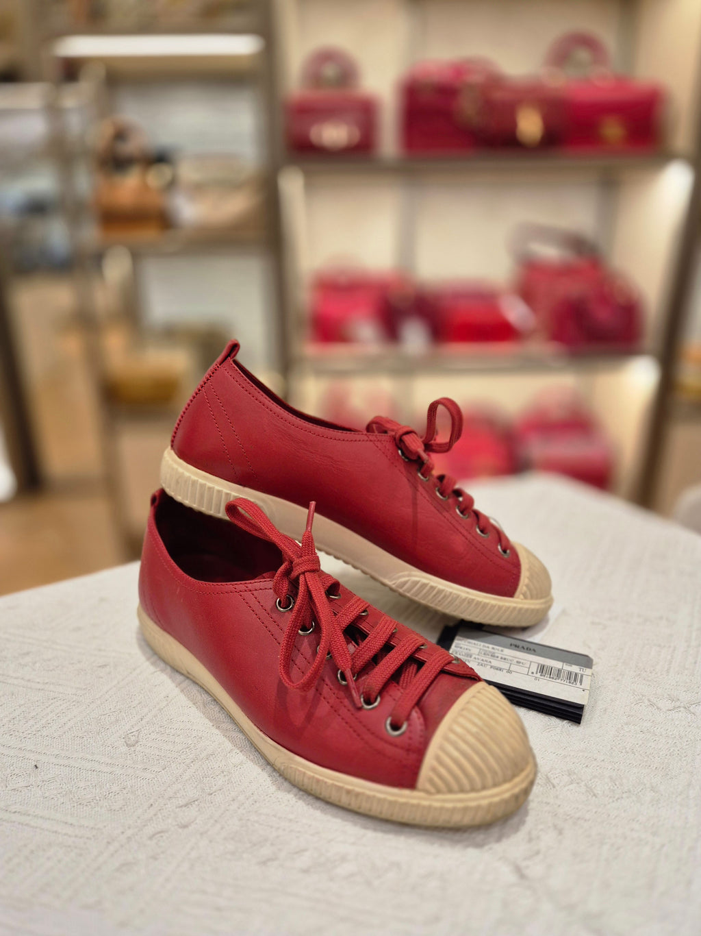 Prada Sneakers Red