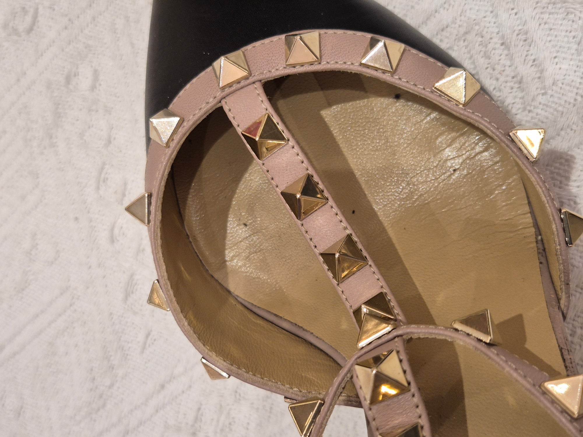Valentino Heels Studed Black