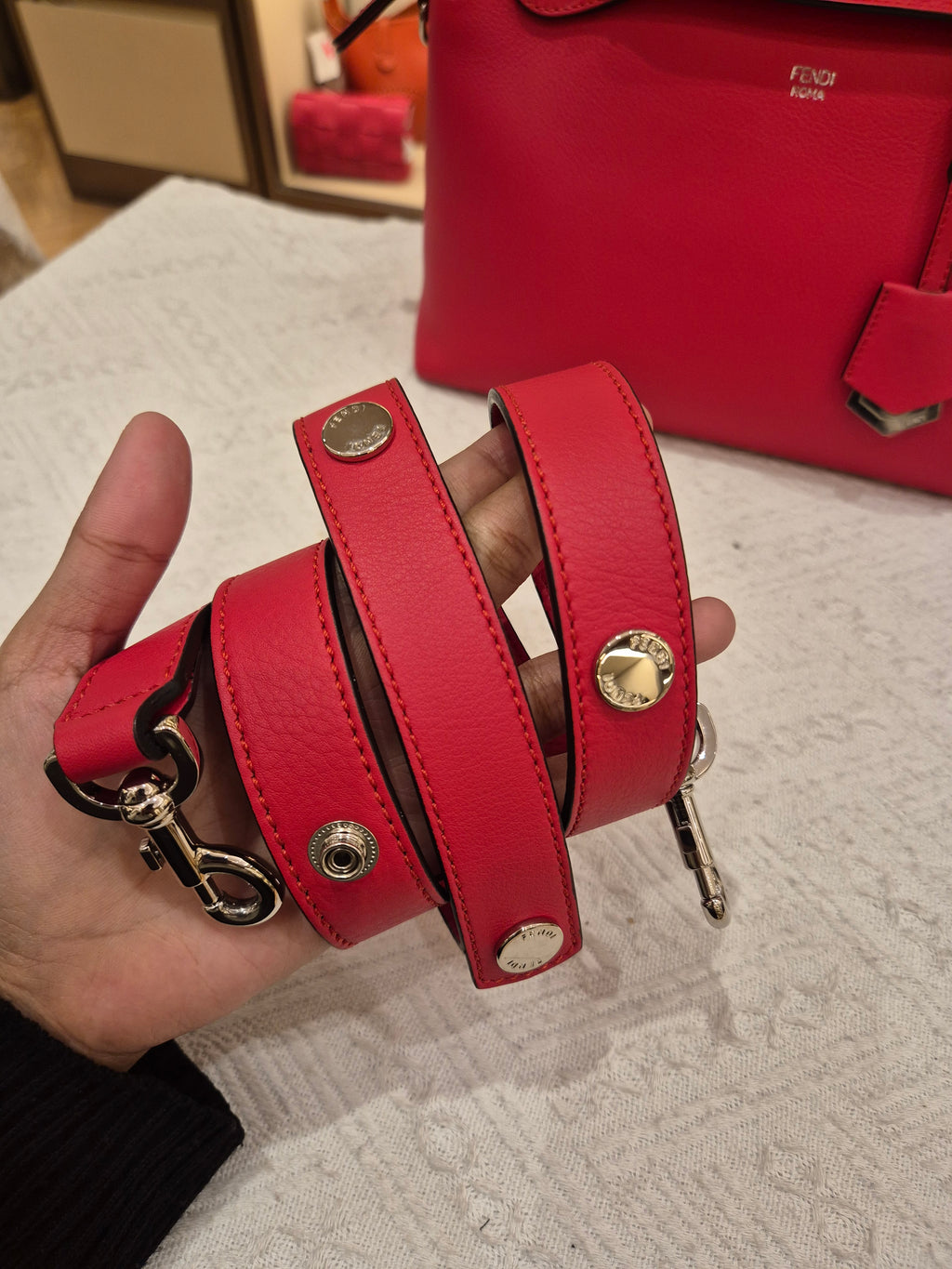 Fendi BTW Medium Red