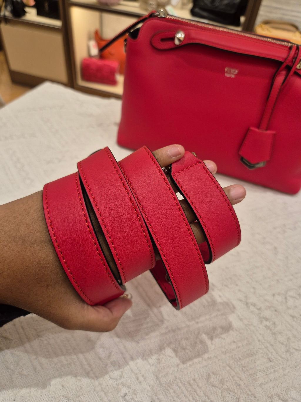 Fendi BTW Medium Red