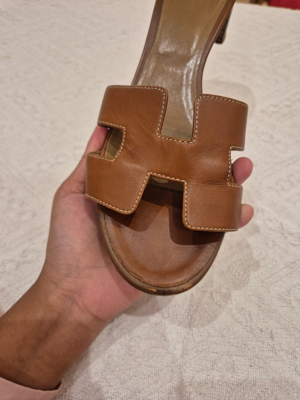 Hermes Oasis Sandals Heels