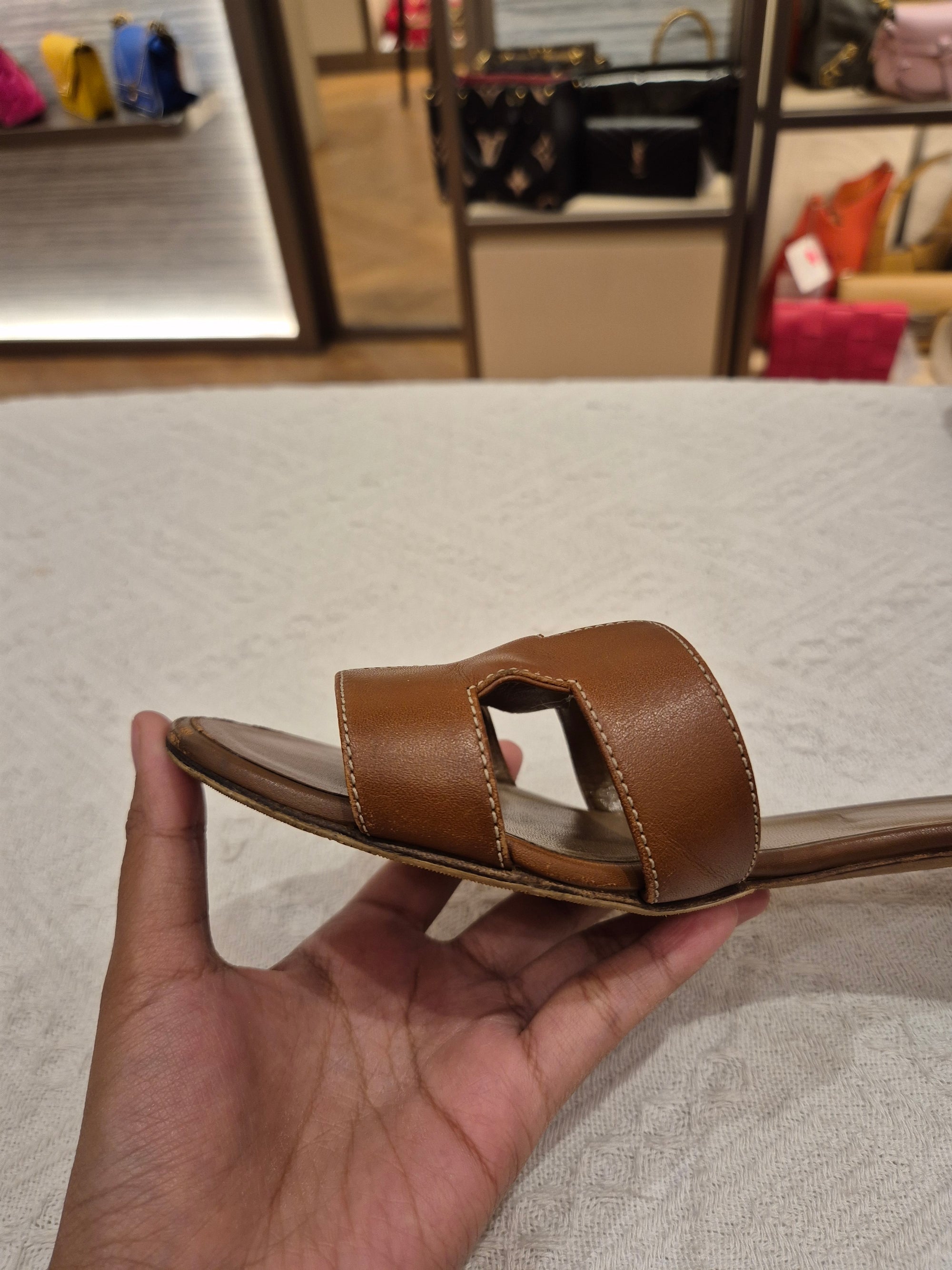 Hermes Oasis Sandals Heels