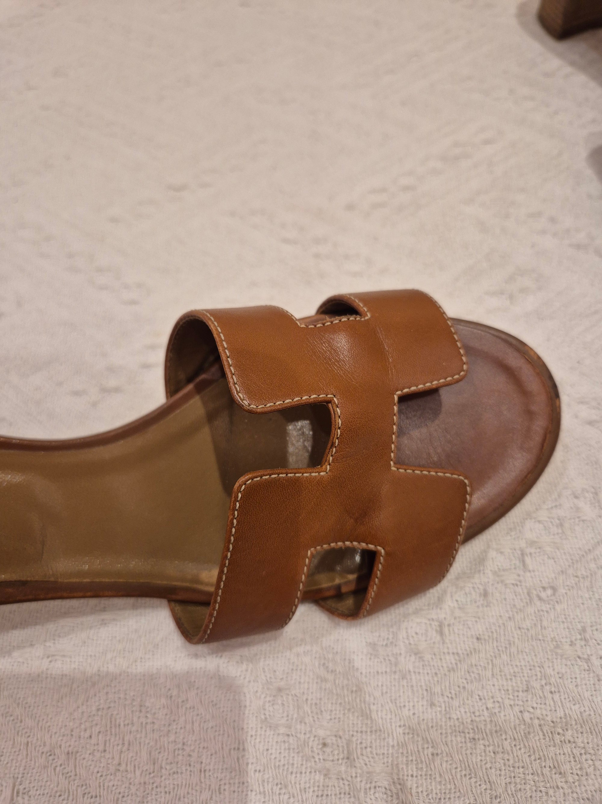 Hermes Oasis Sandals Heels