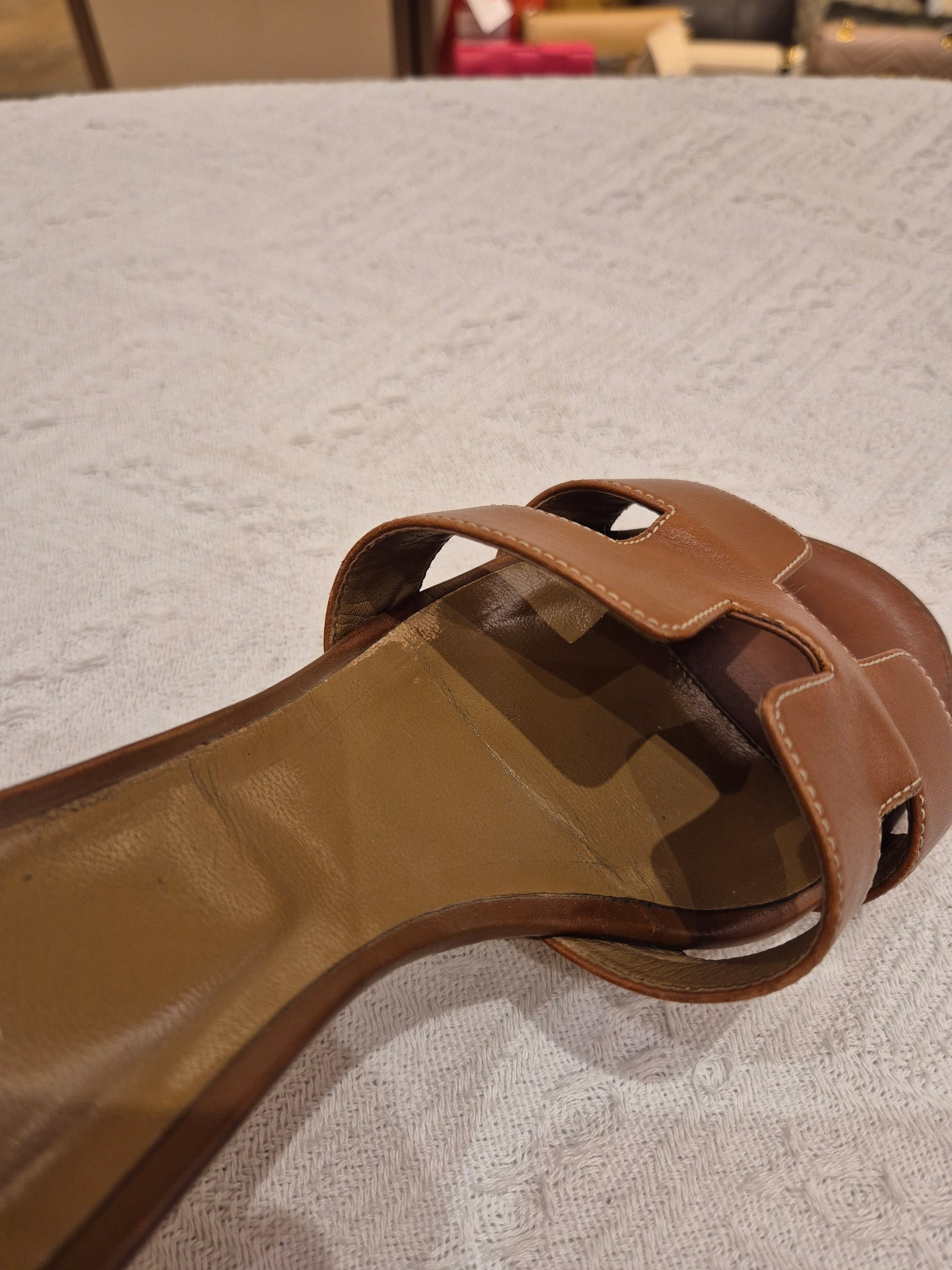Hermes Oasis Sandals Heels